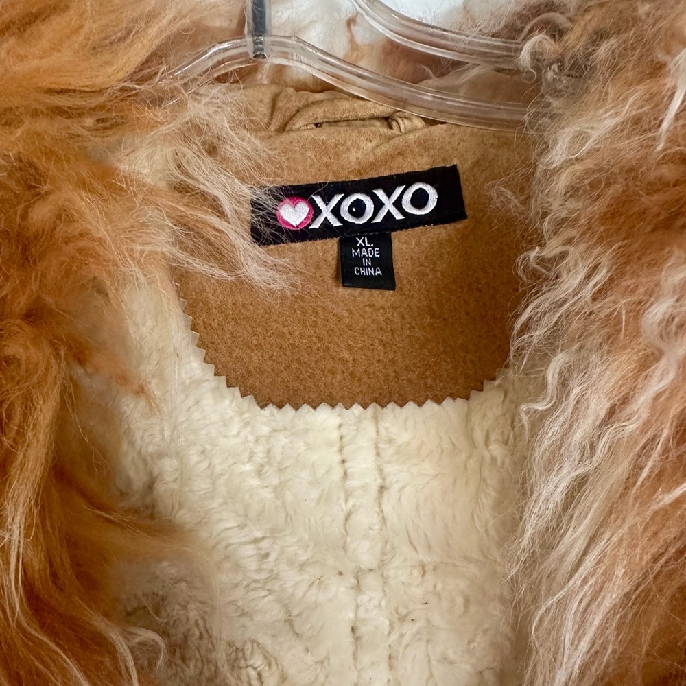 Vintage women’s XOXO Y2K faux fur lined jacket - Picture 3 of 6